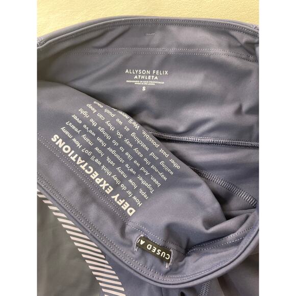 Athleta X Allyson Felix Womens S The Legend Violet Purple Legging Athleisure Gym - Picture 7 of 11